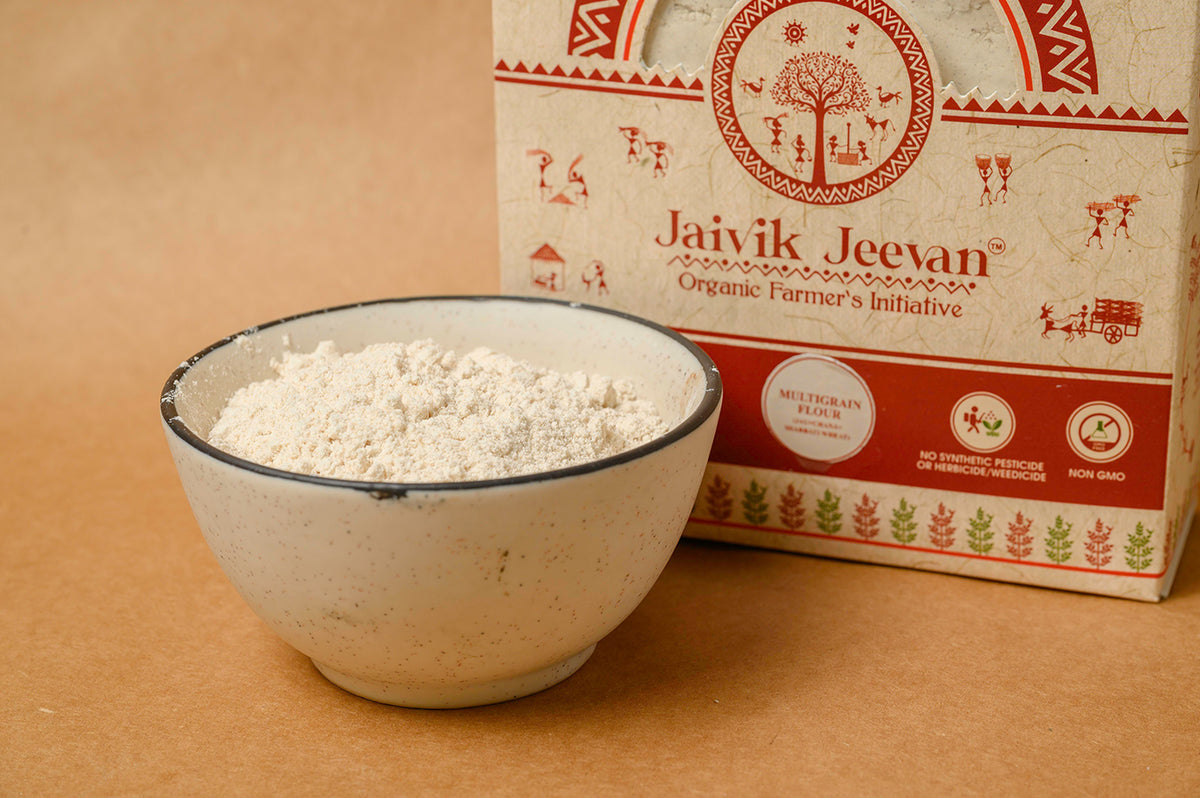 Multigrain Flour / Bejad (Wheat, Jau, Chana)