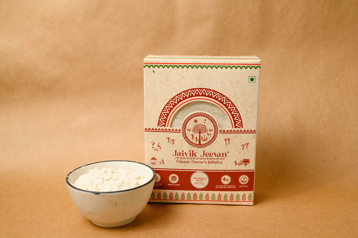 Multigrain Flour / Bejad (Wheat, Jau, Chana)